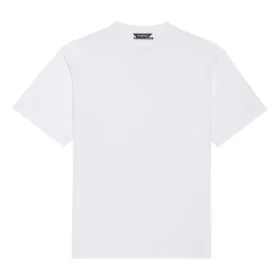 Balenciaga Herren-T-Shirt mit lächelndem Gesicht, kurzärmelig, weiss 651795TKV769140 Balenciaga Herren-T-Shirt mit lächelndem Gesicht, kurzärmelig, weiss 651795TKV769140
