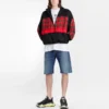 Balenciaga Herren-T-Shirt mit Logo-Print, Rundhalsausschnitt, kurze Ärmel, weiss 556150TYK239000