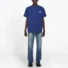 Balenciaga Herren-T-Shirt mit Political Campaign-Print, kurzärmelig, königsblau 508203TAV444540