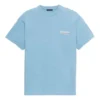 Balenciaga Herren-T-Shirt mit Political Campaign-Print, Rundhalsausschnitt, kurze Ärmel, blau 570803TBV425840