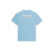 Balenciaga Herren-T-Shirt mit Political Campaign-Print, Rundhalsausschnitt, kurze Ärmel, blau 570803TBV425840