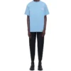 Balenciaga Herren-T-Shirt mit Political Campaign-Print, Rundhalsausschnitt, kurze Ärmel, blau 570803TBV425840