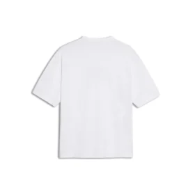Balenciaga Herren-T-Shirt, weiss, mit BB-Logo, klassischer Logo-Aufdruck, Kurzarm 570803TEV489044