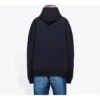 Balenciaga Herren Uniform Plush Loose Classic Schwarz 620973TIV801000