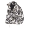 Balenciaga Herrenjacke FW21, schulterfrei, grau 663004TKLD41240