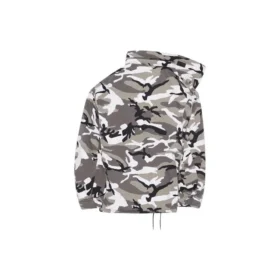 Balenciaga Herrenjacke FW21, schulterfrei, grau 663004TKLD41240
