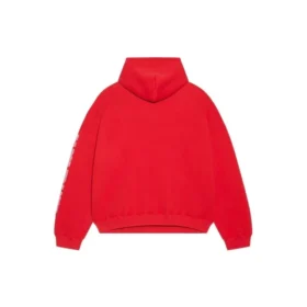 Balenciaga Hoodie, weite Passform «Rot» 674986TLVJ26441