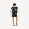 Balenciaga | NBA-Kollaborations-Varsity-Jacke in Schwarz/Weiss Balenciaga | NBA-Kollaborations-Varsity-Jacke in Schwarz/Weiss