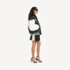 Balenciaga | NBA-Kollaborations-Varsity-Jacke in Schwarz/Weiss Balenciaga | NBA-Kollaborations-Varsity-Jacke in Schwarz/Weiss