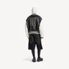 Balenciaga | NBA-Kollaborations-Varsity-Jacke in Schwarz/Weiss Balenciaga | NBA-Kollaborations-Varsity-Jacke in Schwarz/Weiss