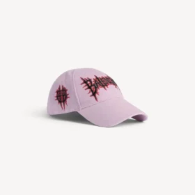Balenciaga Sacra Cœur Damen-Cap in Altrosa