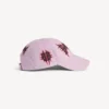 Balenciaga Sacra Cœur Damen-Cap in Altrosa
