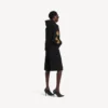 Balenciaga Sacra Cœur Hoodie für Damen in schwarzer Farbe mit mittlerer Passform