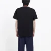 Balenciaga SS21 B-Alphabet-Logo-Muster, Kurzarm, Schwarz, für Herren 570803TFV761000