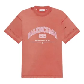 Balenciaga T-Shirt, mittlere Passform «Pink» 612966TLVJ16441