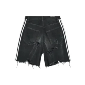 Balenciaga x adidas Baggy-Shorts «Black» 724840TNW541129