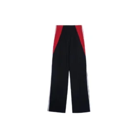 Balenciaga x adidas Baggy-Sweathose aus Fleece «Black White Red» 723970TNVN56278