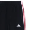 Balenciaga x adidas Baggy-Sweathose aus Fleece «Black White Red» 723970TNVN56278
