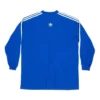 Balenciaga x adidas Langarm-T-Shirt Oversized «Blue» 728789TNVA65531