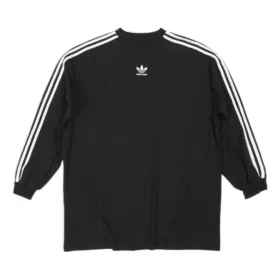 Balenciaga x adidas Langarm-T-Shirt Oversized «Schwarz» 728789TNVA68482