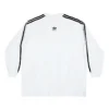 Balenciaga x adidas Langarm-T-Shirt Oversized «White» 728789TNVA61156