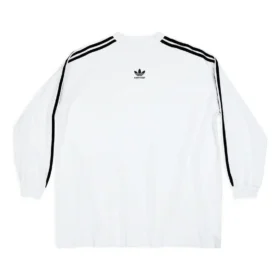 Balenciaga x adidas Langarm-T-Shirt Oversized «White» 728789TNVA61156