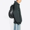 Balenciaga x adidas Logo Oversize-Hoodie «Grün-Weiss» 712396TNVA93775