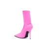 Balenciaga x adidas Originals Knife 110 mm Stiefeletten «Pink» 724073W2ES15090