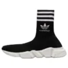 Balenciaga x adidas Originals Speed Sneakers «Black White» 711189WBDV11090
