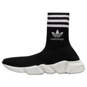 Balenciaga x adidas Originals Speed Sneakers «Black White» 711189WBDV11090