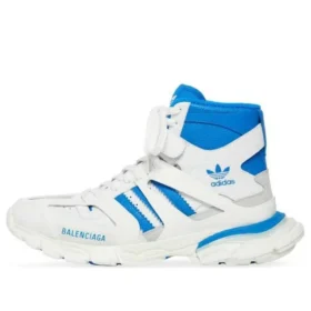 Balenciaga x adidas Originals Track Forum Sneaker «White Blue» 712828W3CZ19040