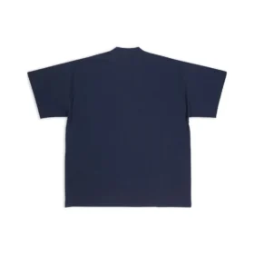 Balenciaga x adidas Oversize-T-Shirt «Navy» 731769TNVA64356