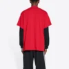 Balenciaga x adidas Oversize-T-Shirt «Red» 712398TNVA66278