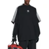 Balenciaga x adidas Oversize-T-Shirt «Schwarz» 739101TNVA68482