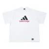 Balenciaga x adidas Oversize-T-Shirt «White» 731769TNVA69065