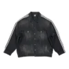 Balenciaga x adidas Oversized-Denim-Jacke «Black» 724775TNW541129