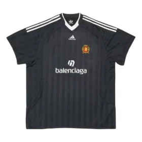 Balenciaga x adidas Oversized-Fussball-T-Shirt «Black» 723663TNV131000