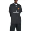 Balenciaga x adidas Oversized-Fussball-T-Shirt «Black» 723663TNV131000