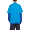 Balenciaga x adidas Oversized-T-Shirt «Blue» 731769TNVP34024