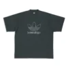 Balenciaga x adidas T-Shirt Oversized «Green» 723976TNVN83775