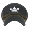 Balenciaga x adidas Trefoil Balenciaga Logo-Cap «Black White» 723749410B2