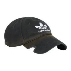 Balenciaga x adidas Trefoil Balenciaga Logo-Cap «Black White» 723749410B2