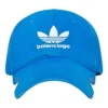 Balenciaga x adidas Trefoil Balenciaga Logo-Cap «Blue White» 723749410B2-4877