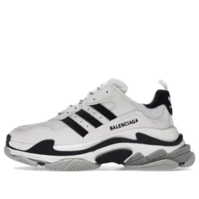 Balenciaga x adidas Triple S «White Black» 712821W2ZB19112