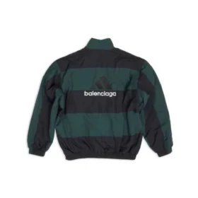 Balenciaga x Adidas Wende-Trainingsjacke «Black Green» 725294TNO793230