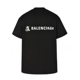 Balenciaga x Alipay Logo-T-Shirt «Black White» 787349TRVY91000