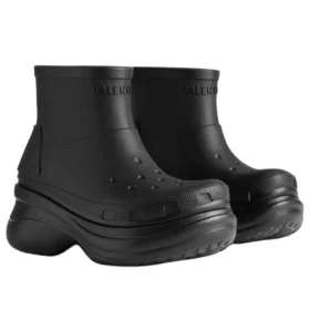 Balenciaga x Crocs Plateau-Stiefeletten «Black» 713679W1S8E1000