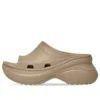 Balenciaga x Crocs Pool Slide Sandalen «Beige» 677389W1S8E2500