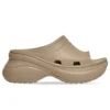 Balenciaga x Crocs Pool Slide Sandalen «Beige» 677389W1S8E2500