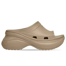 Balenciaga x Crocs Pool Slide Sandalen «Beige» 677389W1S8E2500